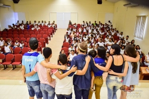 Secretaria de Educação, em parceria com a PM, realiza tarde cultural para alunos de escolas municipais