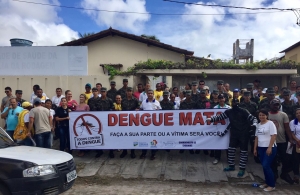 Vigilância em Saúde realiza primeiro faxinaço para o controle das arboviroses (dengue, zika e chikungunya)