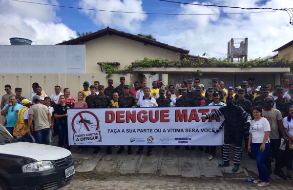 Vigilância em Saúde realiza primeiro faxinaço para o controle das arboviroses (dengue, zika e chikungunya)