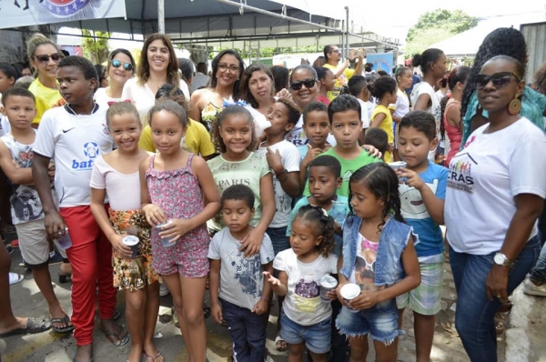 Com apoio da Prefeitura de Serrinha, o 16º Batalhão realiza evento em comemoração ao Dia das Crianças