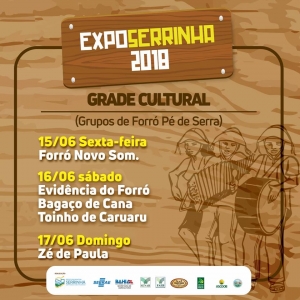 Forró pé de serra é destaque na ExpoSerrinha 2018