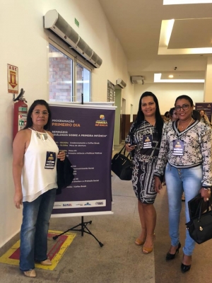 Secretária de Assistência Social de Serrinha participa do 1° Diálogo sobre a Primeira Infância em Salvador