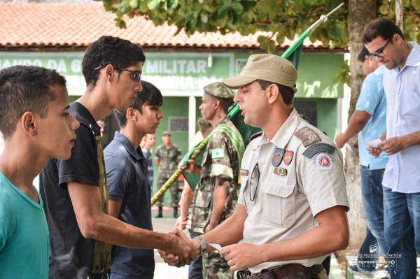 Tiro de Guerra 06-014 realiza solenidade para entrega de CDI