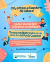 Artistas e fazedores de cultura, queremos te conhecer melhor!