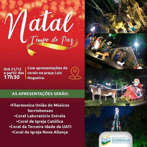 Natal tempo de paz!