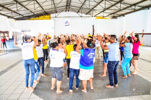 NASF promove mais um encontro com os Agentes Comunitários de Saúde através do projeto Cuidando do Cuidador