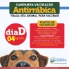 Dia “D” de vacinação antirrábica nesse sábado em Serrinha