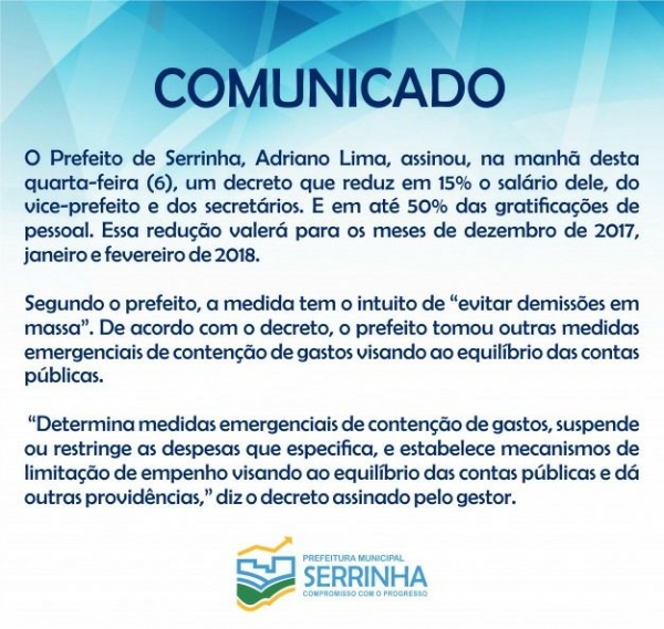 Comunicado importate.